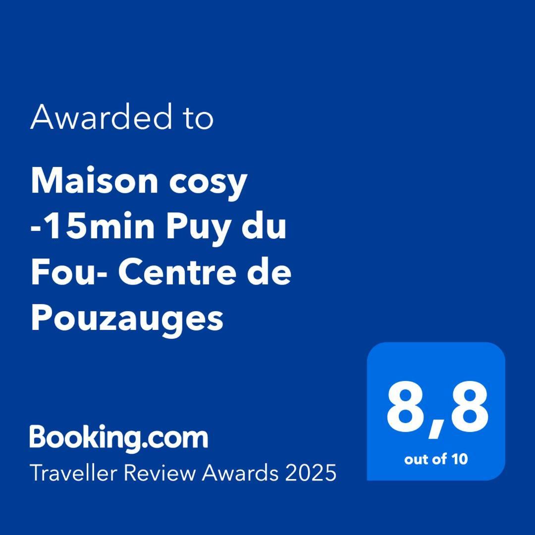 Maison Cosy -15Min Puy Du Fou- Centre De Pouzauges Exterior photo